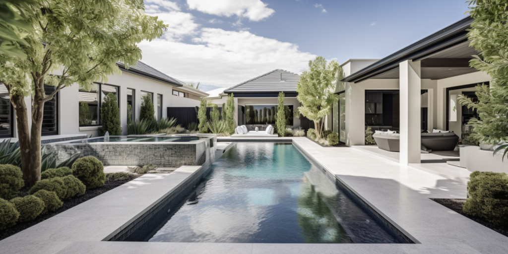 De magie van een privézwembad